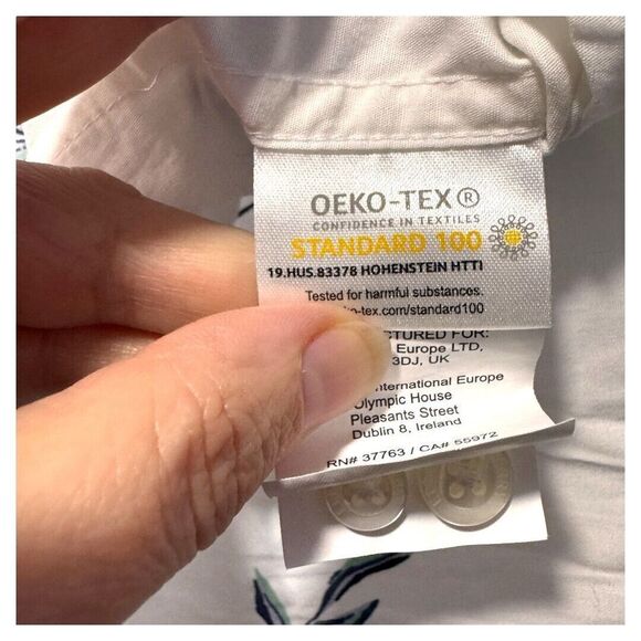 Perry Ellis stretch XL button‎ down shirt men's with with floral - Picture 5 of 6